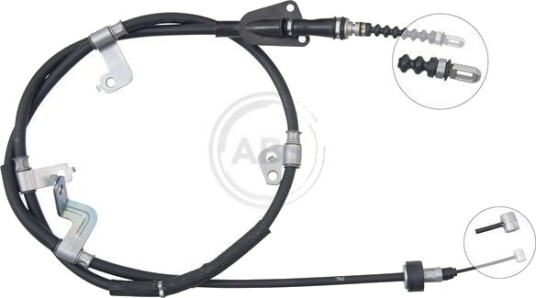 A.B.S. K17515 Tautrekk håndbremse
