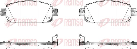 REMSA 1930.04 Bremseklosser