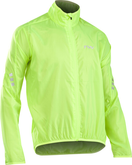 Northwave Vortex 22 , sykkeljakke vindtett herre XL yellow fluo
