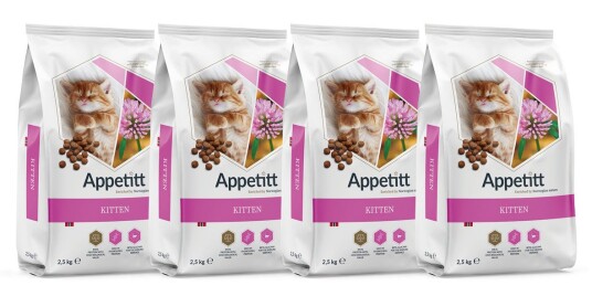 Appetitt Kit App Cat Kitten 4 X 2.5Kg