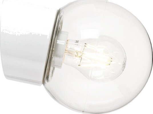 Classic Glob 150 Vegglampe  E27 IP54  Klart Glass