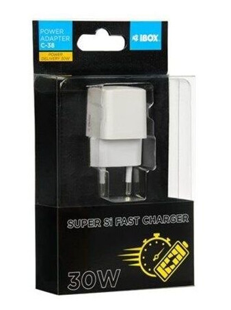 iBOX C-38W power adapter - USB-C - 30 Watt