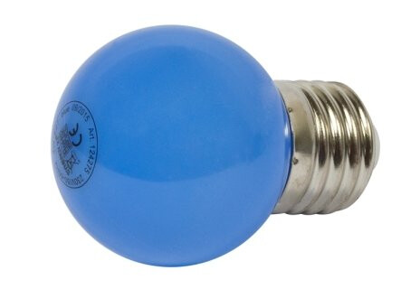Synergy 21 Led Retrofit E27 Drop-Pære G45 Blå 1 Watt For Lyskjede Synergy 21 Led Retrofit E27 Drop-Pære G45 Blå 1 Watt For Lyskjede