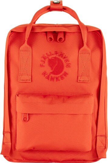 Fjellreven Re-Kånken Mini Flame Orange OneSize Fjellreven Re-Kånken Mini Flame Orange OneSize