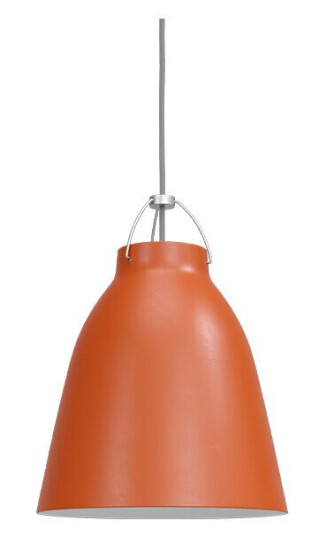Fritz Hansen Caravaggio™ P2 Pendel Matt Rusty Rød