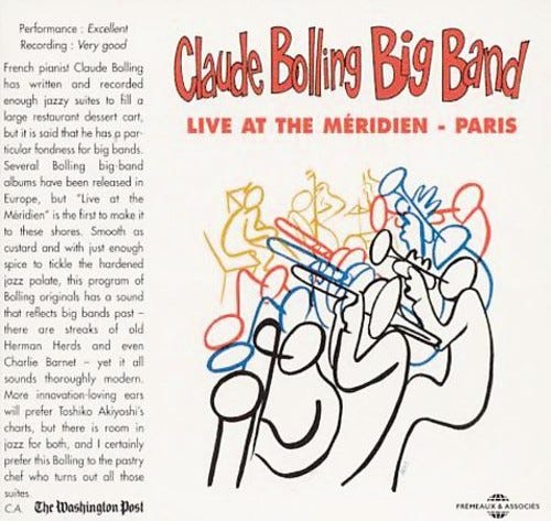 Claude Bolling Live At The Meridien Paris CD Claude Bolling Live At The Meridien Paris CD