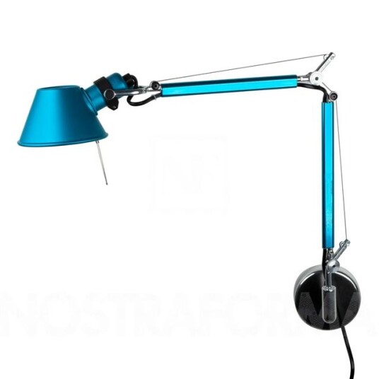 Artemide Tolomeo Micro Vegglampe Blå