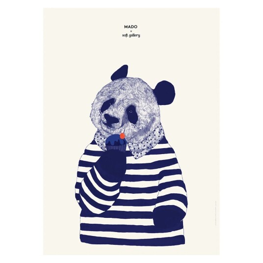 Paper Collective Coney plakat 30 x 40 cm