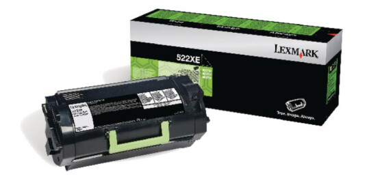 Lexmark 522XE (Corporate) BK Toner - 52D2X0E Original - Svart 45000 sider Lexmark 522XE (Corporate) BK Toner - 52D2X0E Original - Svart 45000 sider