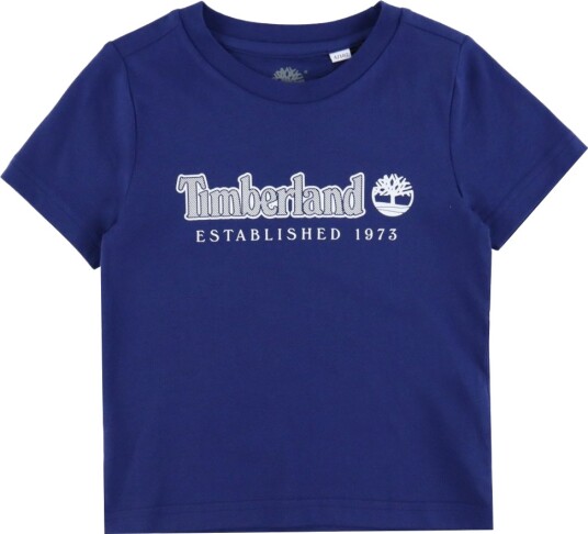 Timberland T skjorte Blå m. Trykk Timberland 10 år 140 T skjorte