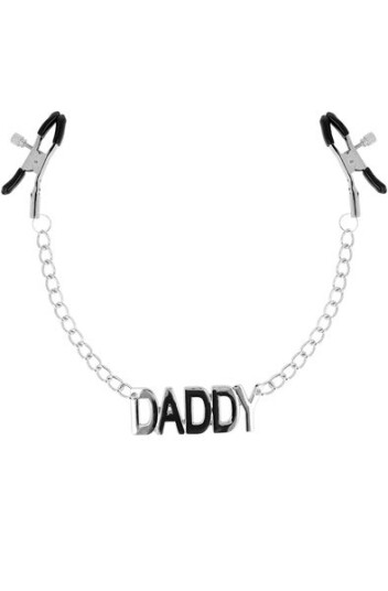 Ohmama Nipple Clamps With Daddy Chains