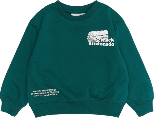The New Siblings Collegegenser - TnstRory - Deep Teal - The New - 2 år (92) - Collegegenser - Grønn
