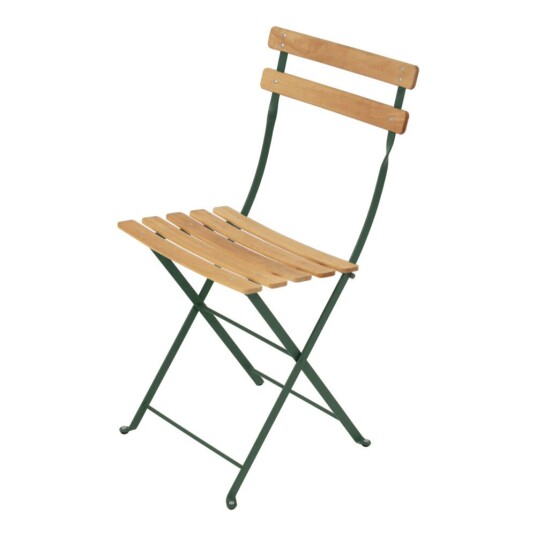 Fermob Bistro Stol Natural Cedar Green 02 Fermob Bistro Stol Natural Cedar Green 02