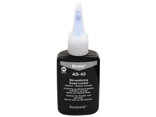 Skruesikring kema AS-43 medium 50 ml