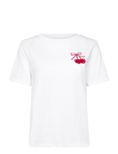Coster Copenhagen Mini Cherry T Shirt White XXL
