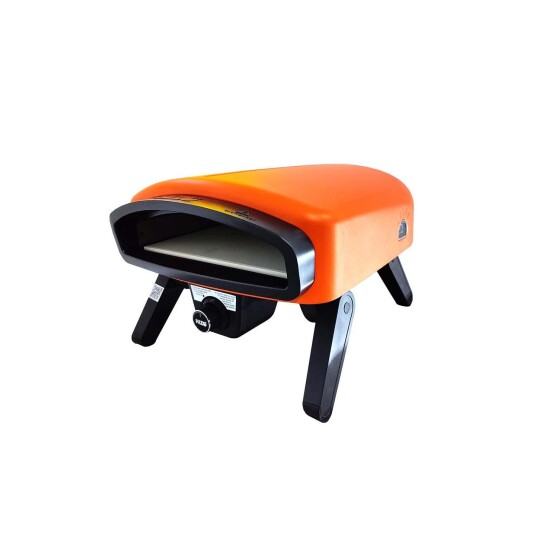HIZO G14 Gas pizza oven orange Gassfyrt pizzaovn  Oransje
