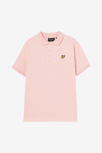 Lyle & Scott Pologenser Plain Polo Shirt Rosa Lyle & Scott Pologenser Plain Polo Shirt Rosa