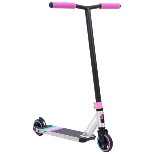 Invert Trikse-sparkesykkel Supreme Bend Bar Rå/Svart/Rosa