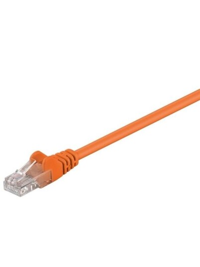 Goobay Cat 5E U/UTP Nettverkskabel 5 m Oransje