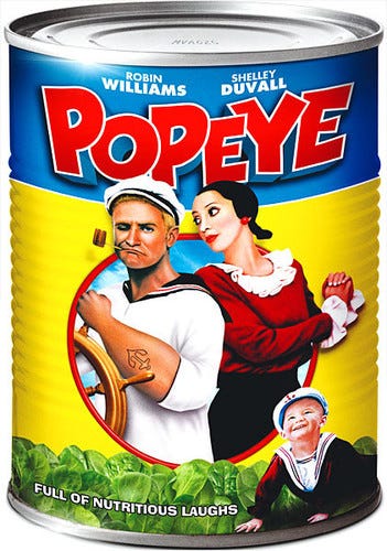 Popeye DVD