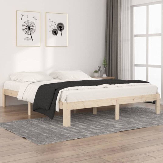 vidaXL Sengeramme heltre furu 160x200 cm vidaXL Sengeramme heltre furu 160x200 cm