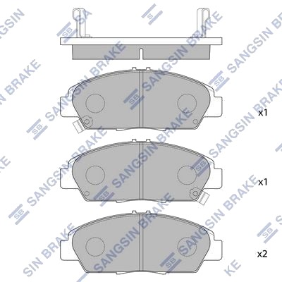 Hi Q SP1431 Bremseklosser