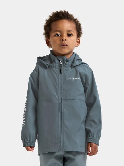 Didriksons Hallon Kids Jkt Blue 140