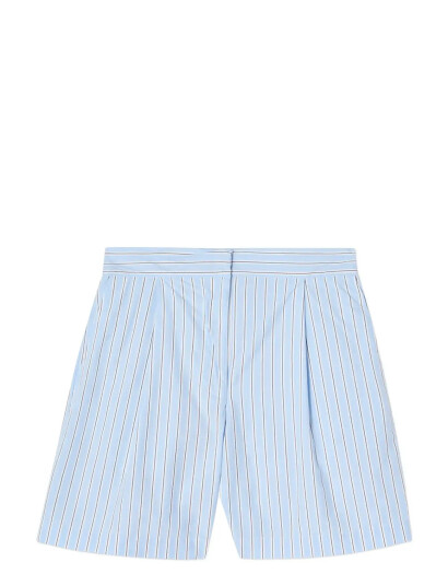 Lexington Clothing Organic Cotton Poplin Shorts Blue XL