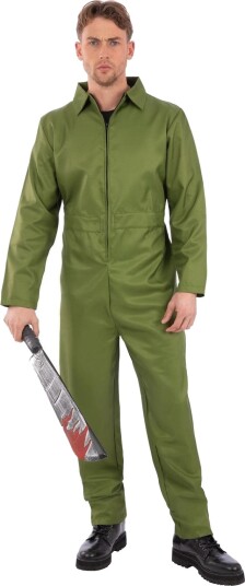 Smiffys Grønn Jumpsuit Kostyme Unisex XL Smiffys Grønn Jumpsuit Kostyme Unisex XL