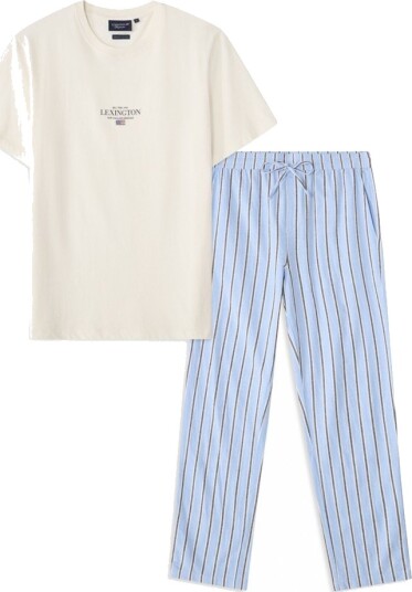 Lexington Pyjamasett Blå Lexington Pyjamasett Blå