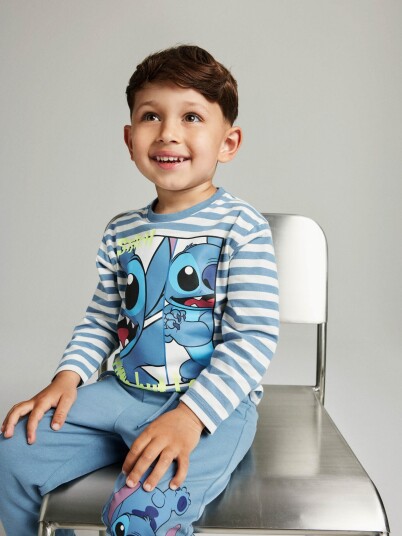 Name It Fabron Stitch Long Sleeve Top Blå 104