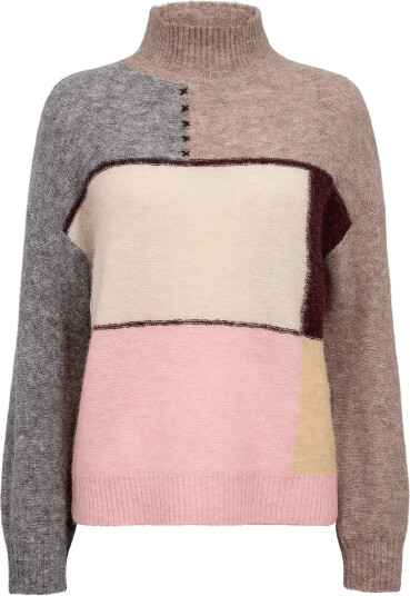 Nümph Nuriette Patch Pullover - Multi/patterned - XS