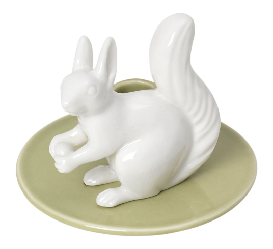 Dottir Sweet Stories lysestake ekorn h6,7 cm wasabi Dottir Sweet Stories lysestake ekorn h6,7 cm wasabi