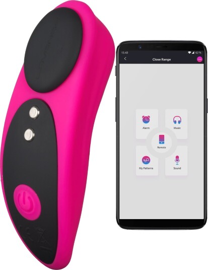Lovense Ferri Fjernstyrt Trusevibrator       - Rosa