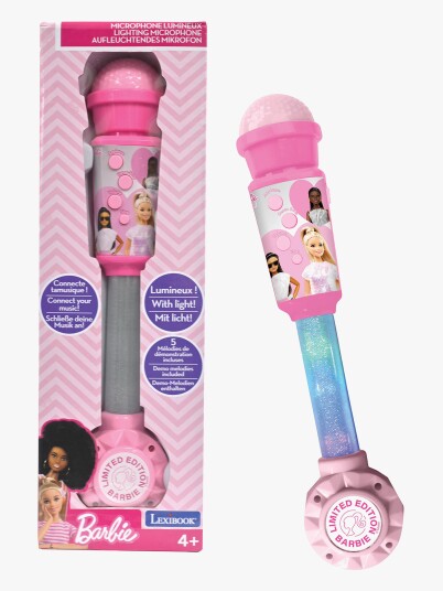 Lexibook Barbie Trendy mikrofon Świetlny fra Głośnikiem Lexibook Barbie Trendy mikrofon Świetlny fra Głośnikiem