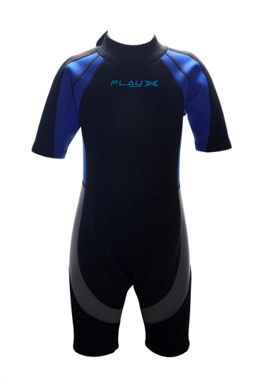 Playx Våtdrakt Barn Black/Blue 8/10 Playx Våtdrakt Barn Black/Blue 8/10