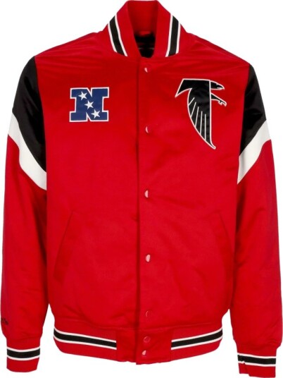 Mitchell & Ness Herre Jakker Rød L,