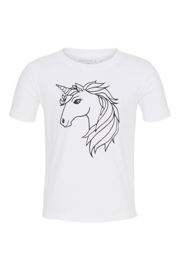 Equipage EQ Kids Creative T-shirt (barn) Hvit (104)
