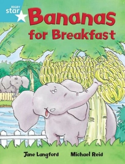 Rigby Star Independent Turquoise Reader 4 Bananas For Breakfast Av Jane Langford