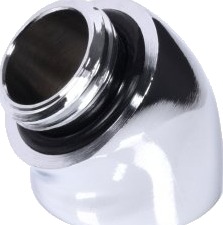 Alphacool 17591 45° slangekontakt krom 17591