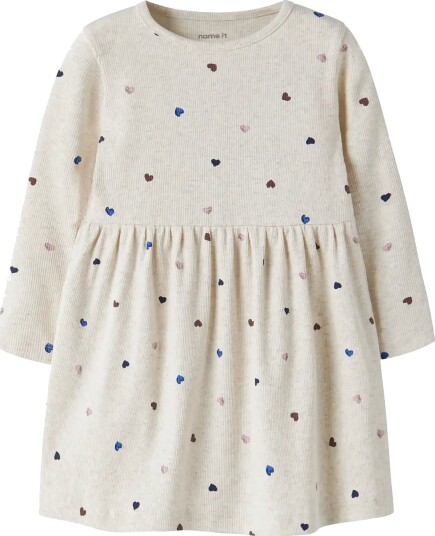 Name It Nmfnutti Ls Dress Noos Cream 104 Name It Nmfnutti Ls Dress Noos Cream 104