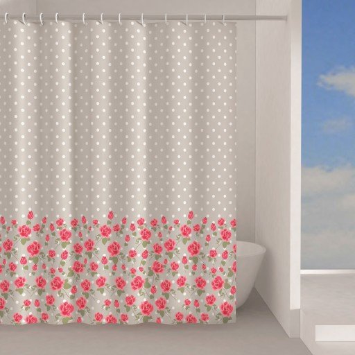 Hefe Lady Mary dusjforheng 120x200 cm Hefe Lady Mary dusjforheng 120x200 cm