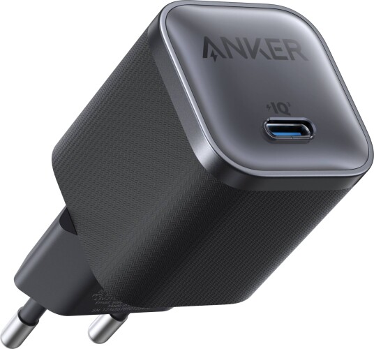 Anker 45W USB-C Vegglader - Kompakt og Hurtiglading Svart