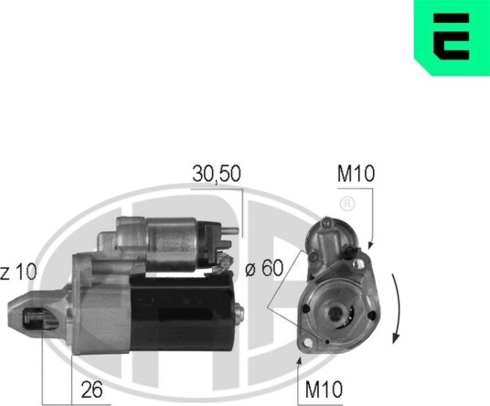 ERA 220593A Starter ERA 220593A Starter