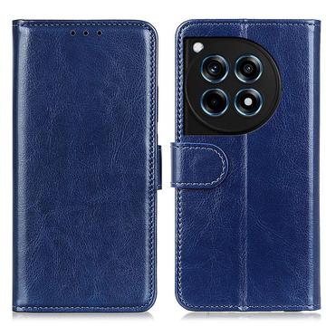 OnePlus 12R/Ace 3 Lommebok-deksel med Magnetisk Lukning Blå