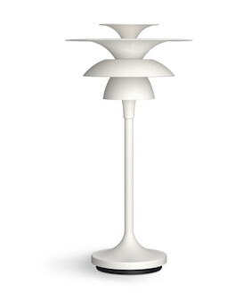 Belid Picasso Bordlampe Matthvit LED 18 x 35 cm 1696663-03-0 1696663-01-0