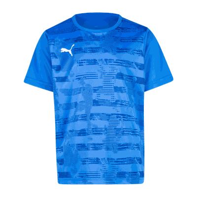 Puma individualRISE Graphic Jersey, fotballtrøye, junior Blue 128
