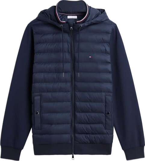 Tommy Hilfiger Mix Media Rwb Reg Hooded Zt Navy M