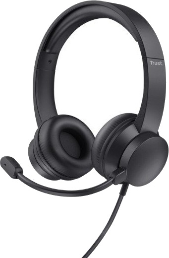 Trust HS-201 USB on-ear headsett Trust HS-201 USB on-ear headsett