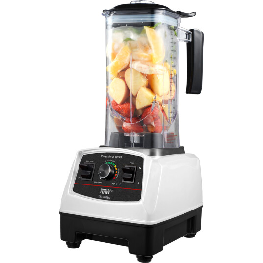 Raw Blender X 2,5 Turbo 1800W med 2,2L kanne - Hvit